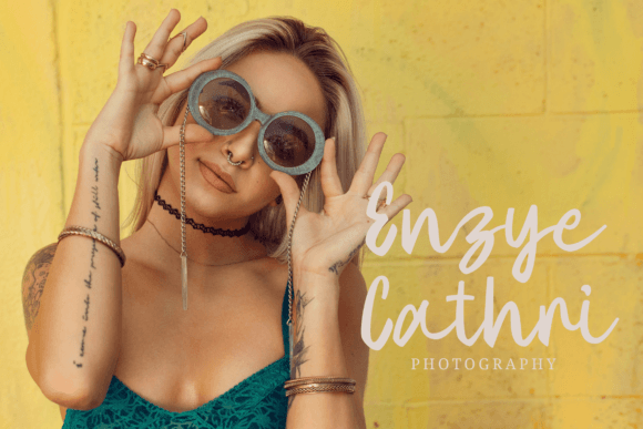 Showdriel Font PNG with transparent background - Preview 6