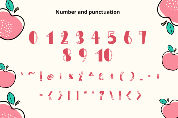 Apple Pie Font - Preview 2