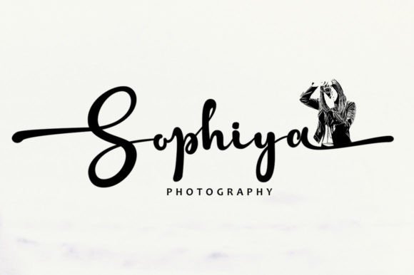 Astine Sophiya Font - Preview 1