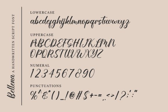 Bellena Font - Preview 5