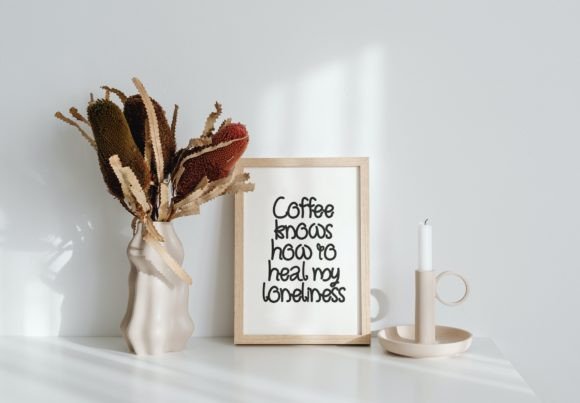 Black Coffee Font - Preview 4