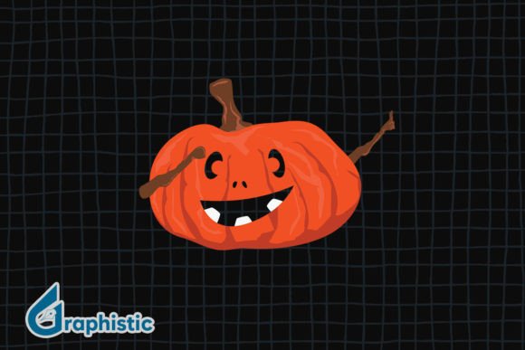 Dabbing Halloween Pumpkin Graphic Crafts By Graphistic