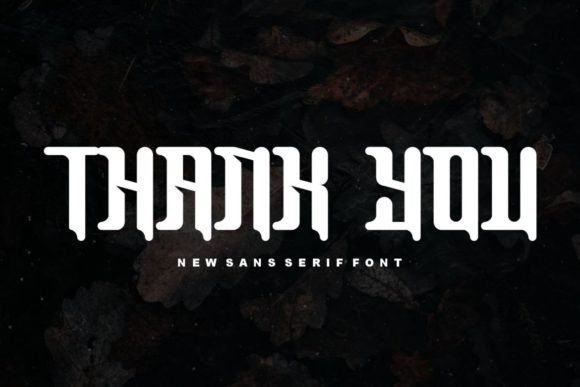 Dead Black Font - Preview 4