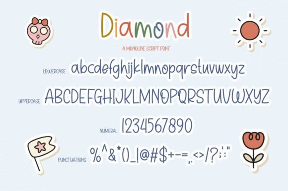 Diamond Font - Preview 5
