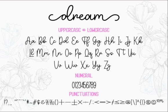 Dream Duo Font - Preview 4
