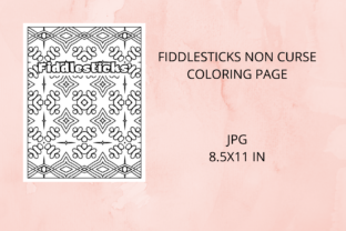 Fiddlesticks Coloring Page Graphic by Elegant Creations · Creative Fabrica