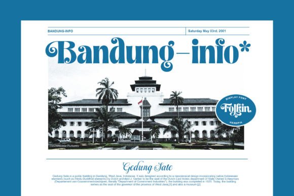 Folkin Font - Preview 1