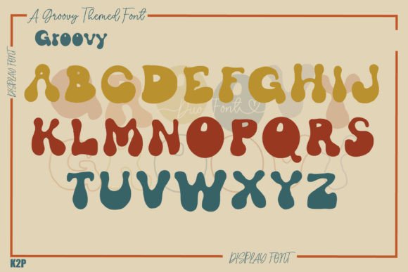 Groovy Font - Preview 1