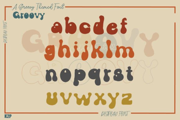 Groovy Font - Preview 3