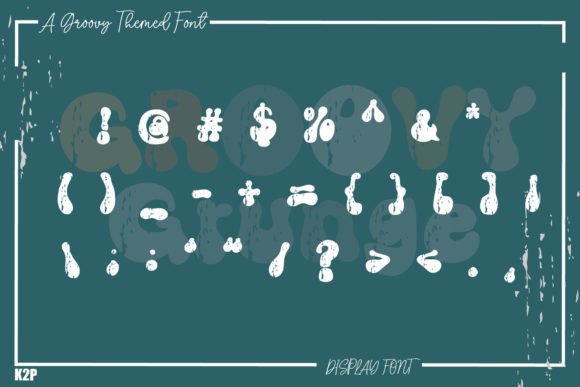 Groovy Grunge Font - Preview 4