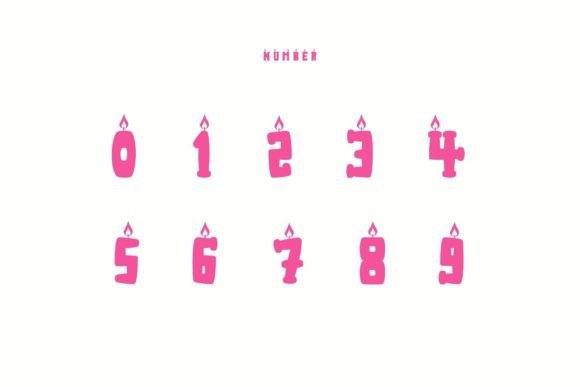 Happy Birthday Font - Preview 2