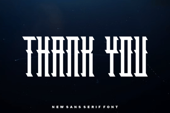Megazink Font PNG with transparent background - Preview 4