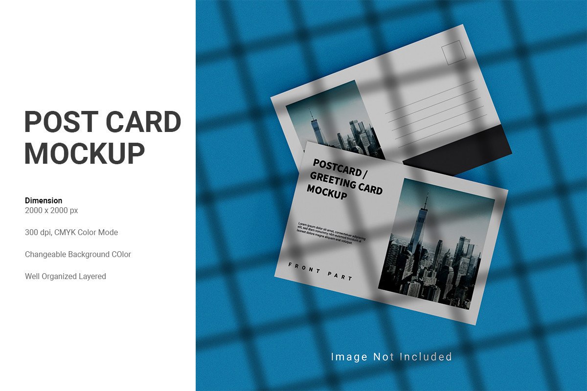 Realistic 3d Post Card Mock Up Template Graphic by nazmulislam14 ...