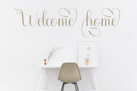 Reylove Font PNG with transparent background - Preview 2