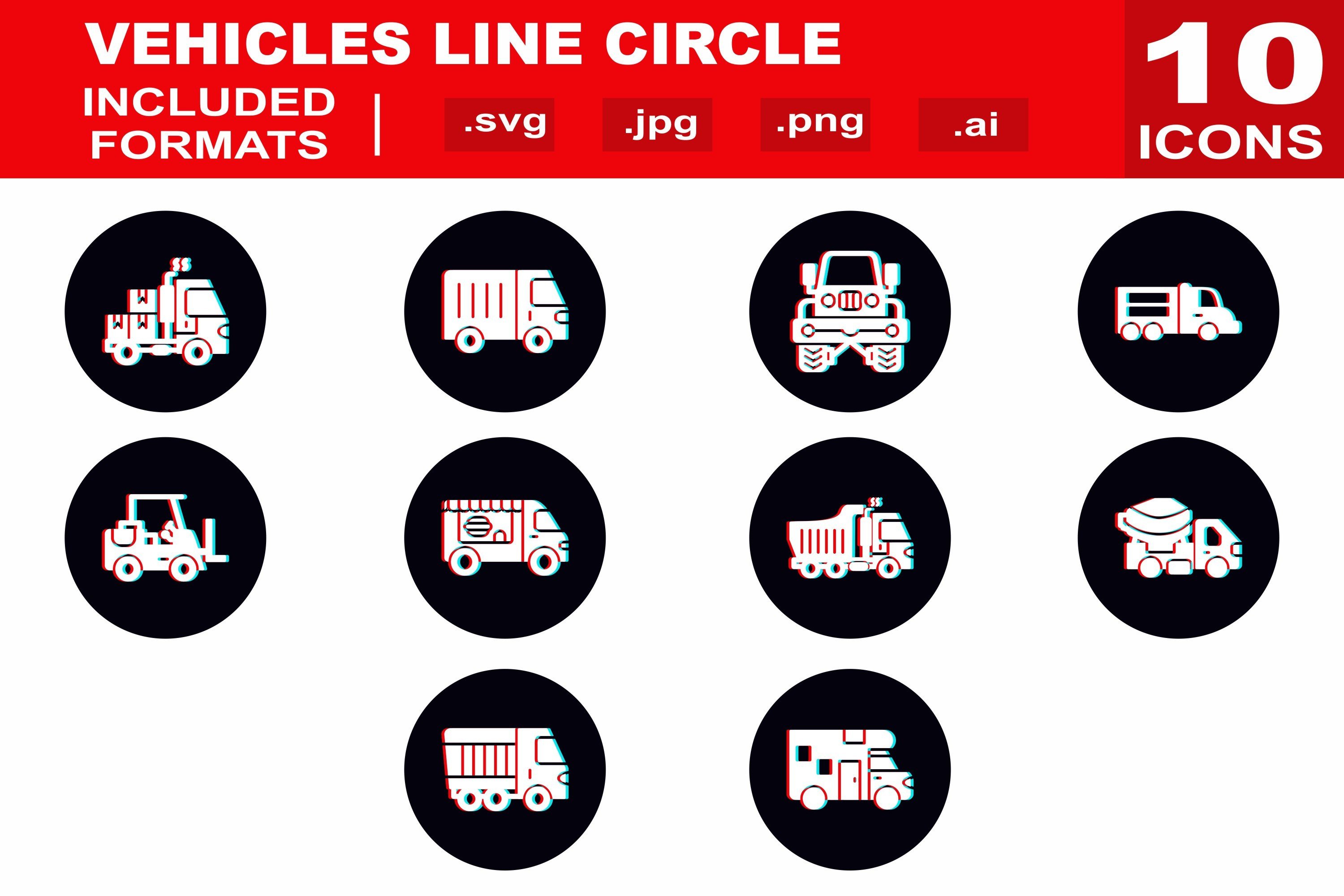Vehicles Vector High Quality Icon Pack Graphic by colourbytedesigns ...