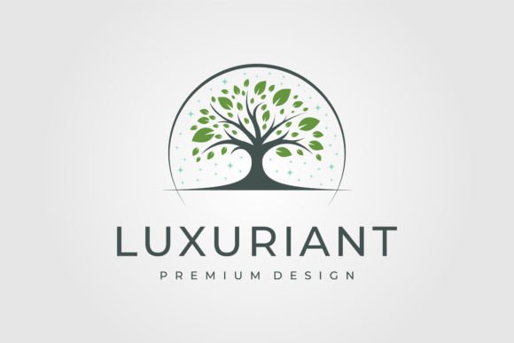 Root Tree Vintage Vector Logo Symbol Graphic by lawoel · Creative Fabrica