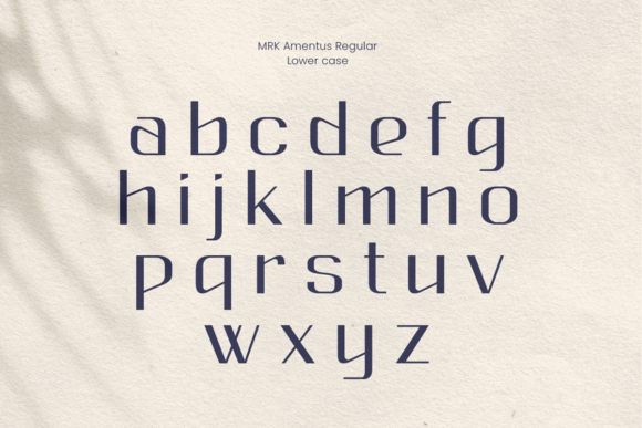 Amentus Font - Preview 1
