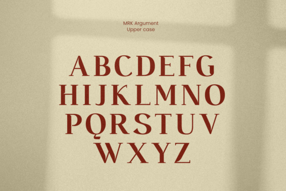 Argument Font - Preview 2