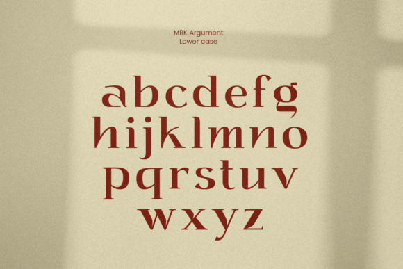 Argument Font - Preview 1