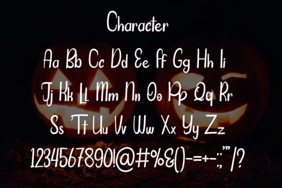 Cat Ghost Font - Preview 2