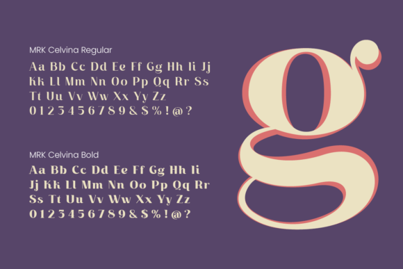 Celvina Font - Preview 1