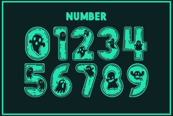 Cute Ghost Font - Preview 2
