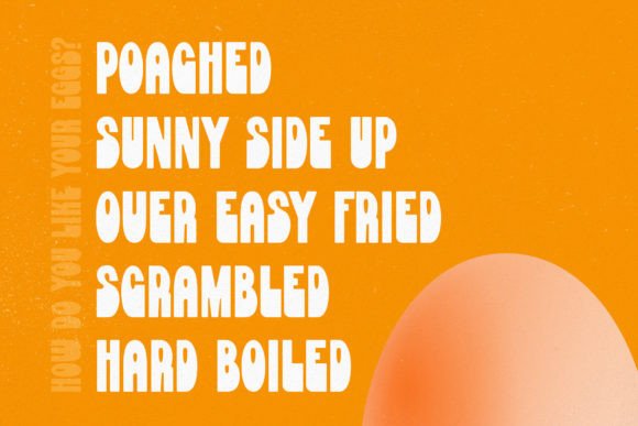 Eggciting Font - Preview 1