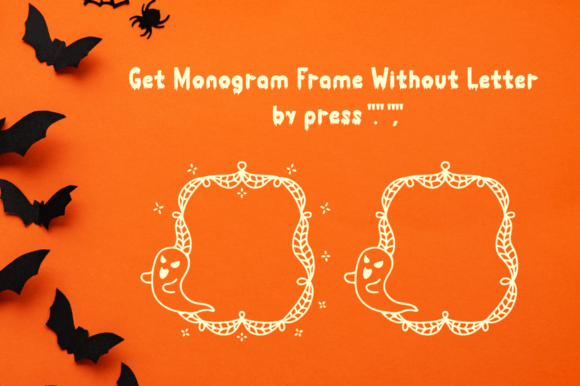 Hantu Monogram Font - Preview 3