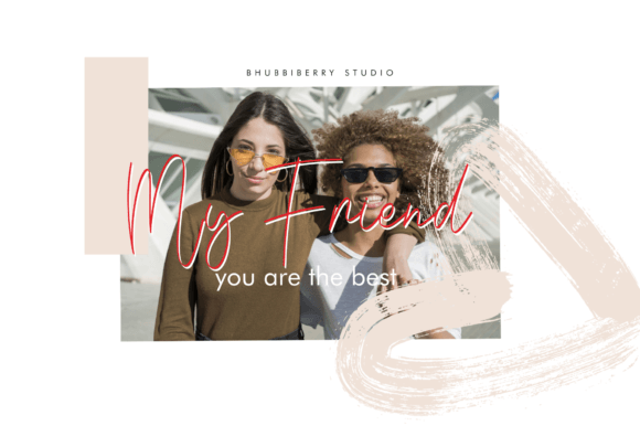 Kathylin Font PNG with transparent background - Preview 6