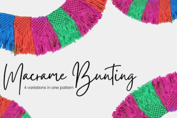 Macrame Bunting/Garland Pattern