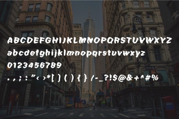 Mavora Font PNG with transparent background - Preview 1