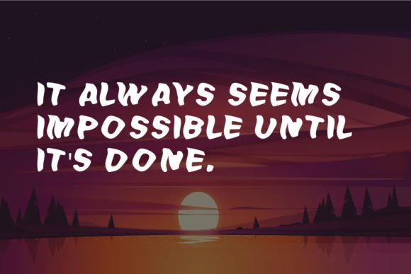 Mavora Font PNG with transparent background - Preview 3