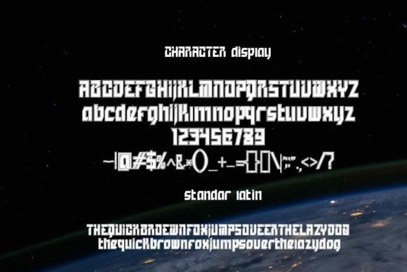 Plot Slot Font font preview - 6