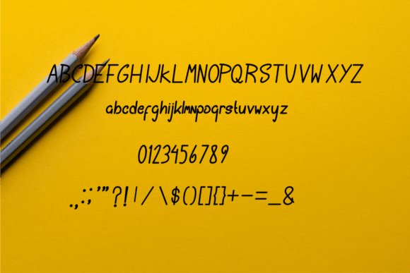 Quellerida Font PNG with transparent background - Preview 5