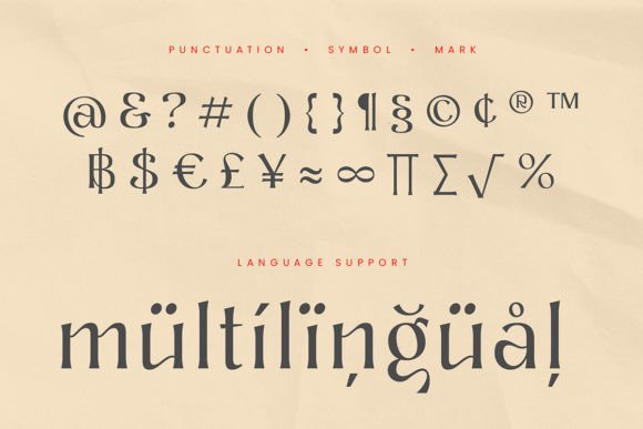 Reginda Font font preview - 3