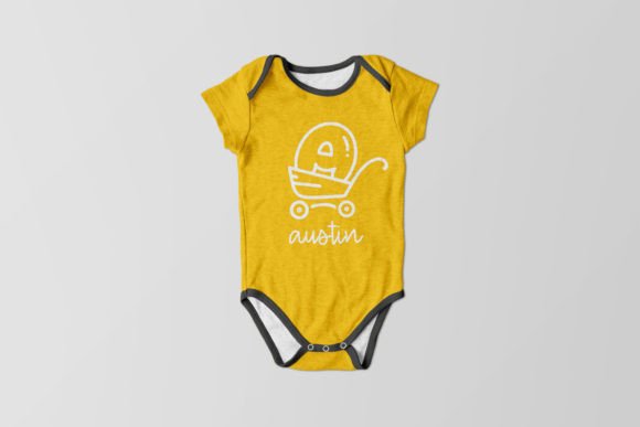 Babybox Monogram Font - Preview 1