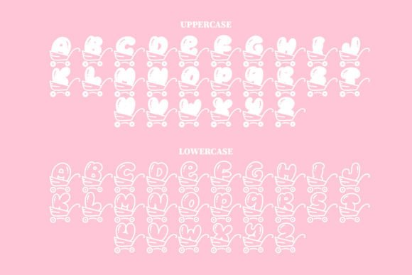 Babybox Monogram Font - Preview 3