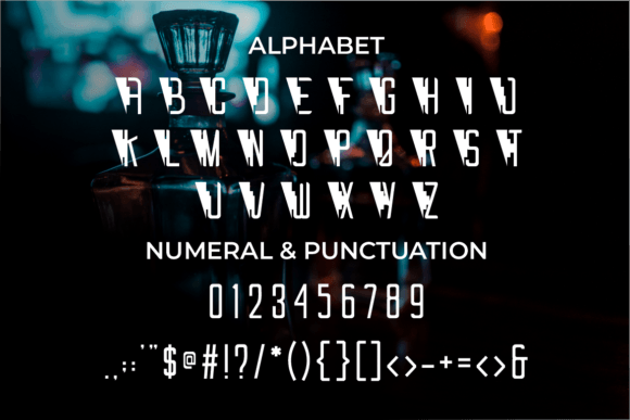 Calbood Font - Preview 1