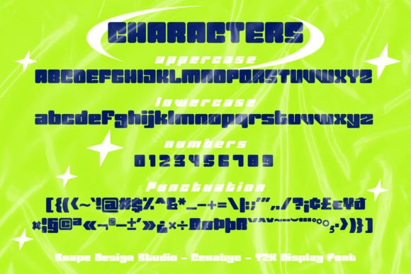 Cenatyc Font - Preview 1