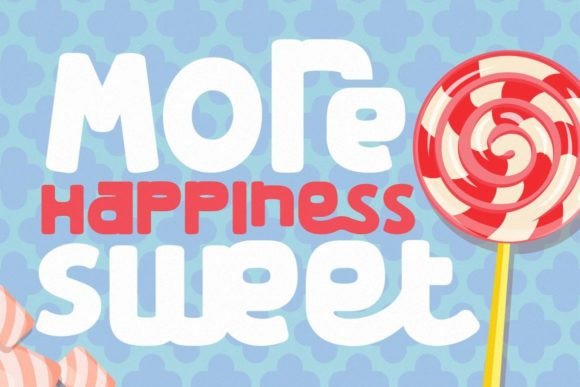 Colorful Candy Font - Preview 4