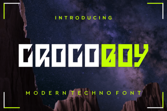 Crocoboy Font - Preview 1