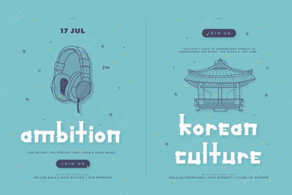 Daehan Font - Preview 1