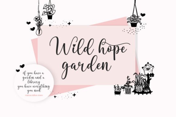 Daisy Duo Font PNG with transparent background - Preview 3