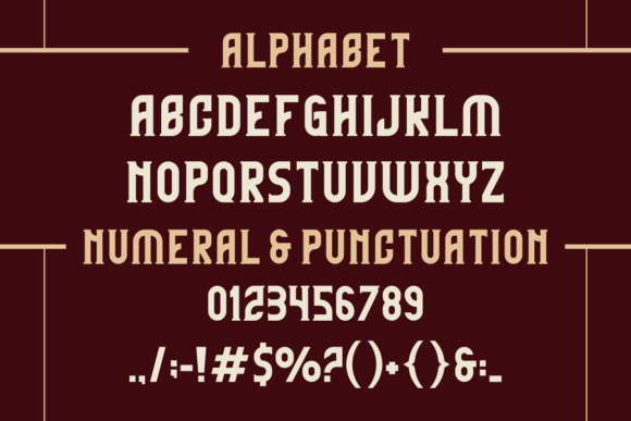 Fracktion Font - Preview 1
