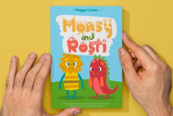 Friendly Monster Font - Preview 3