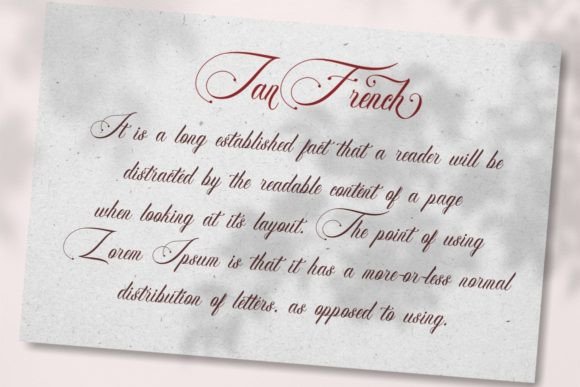 Glamorous Carpet Font - Preview 3