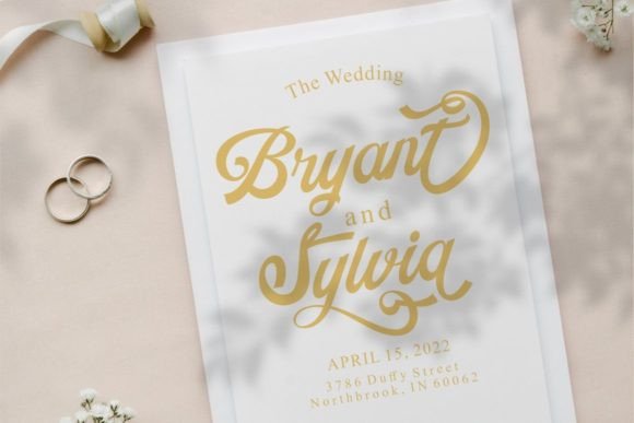 Golden Jewelry Font - Preview 2