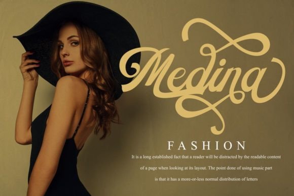 Golden Jewelry Font - Preview 5