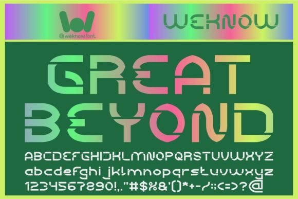 Good Vibes Font PNG with transparent background - Preview 2