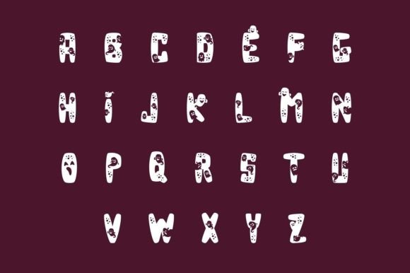 Halloween Ghost Font - Preview 1